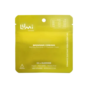 Lumi Gummies Banana Cream Sativa